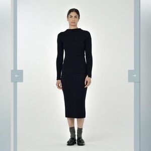 Paper Label Grace Tube Skirt with side pocket, size small.